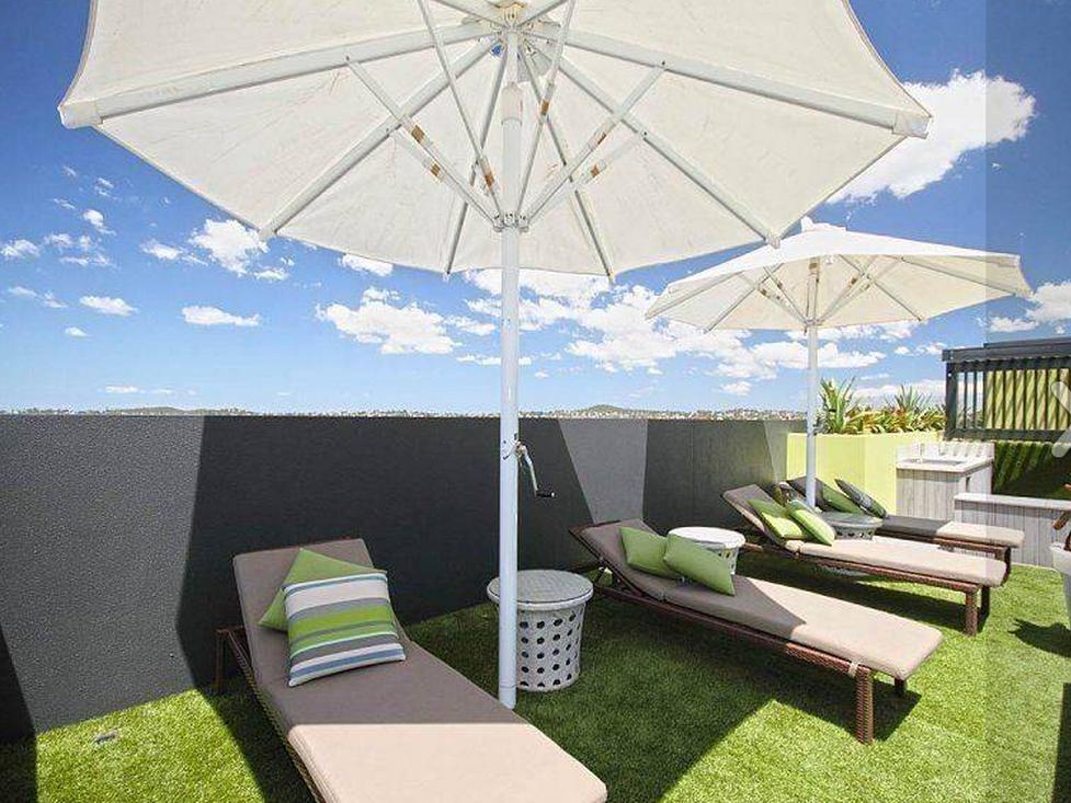 Eastwood Apartments Brisbane Luaran gambar Rooftop garden