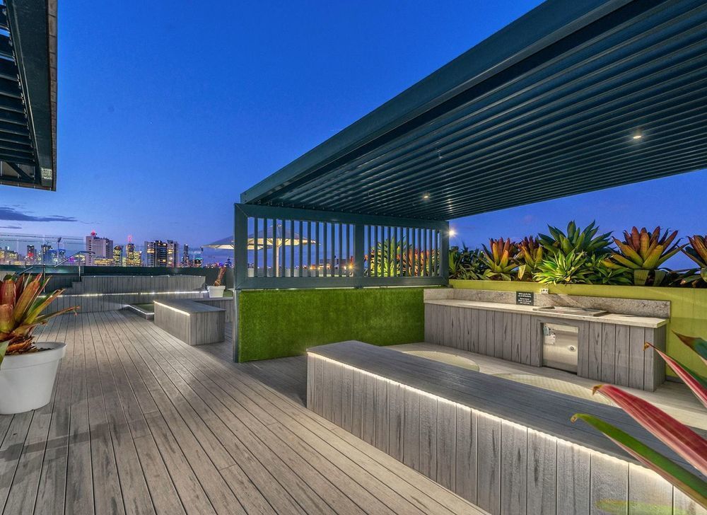 Eastwood Apartments Brisbane Luaran gambar Rooftop terrace